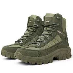 Military Tactical Special Force Boots Leather Army Outdoor Men Shoes | B21