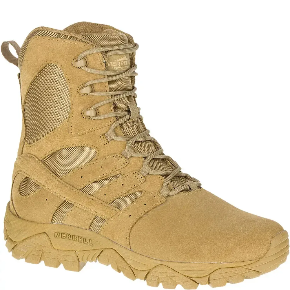 Moab 2 Defense Mens Tactical Work Boots in Coyote Color