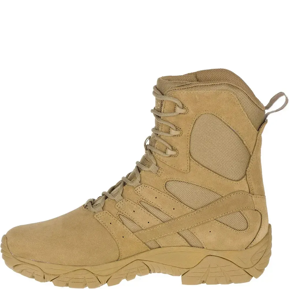 Moab 2 Defense Mens Tactical Work Boots in Coyote Color