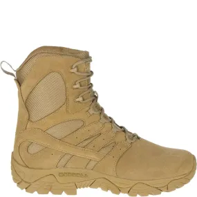 Moab 2 Defense Mens Tactical Work Boots in Coyote Color