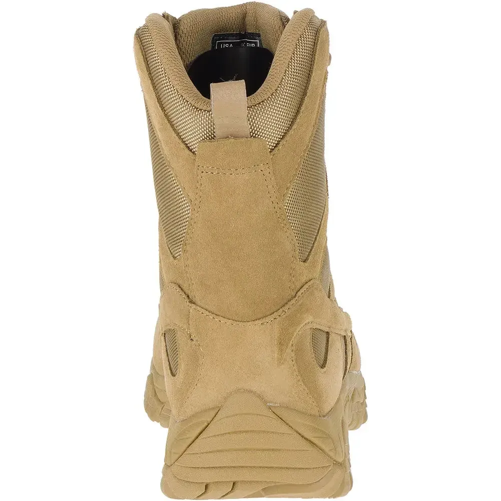 Moab 2 Defense Mens Tactical Work Boots in Coyote Color