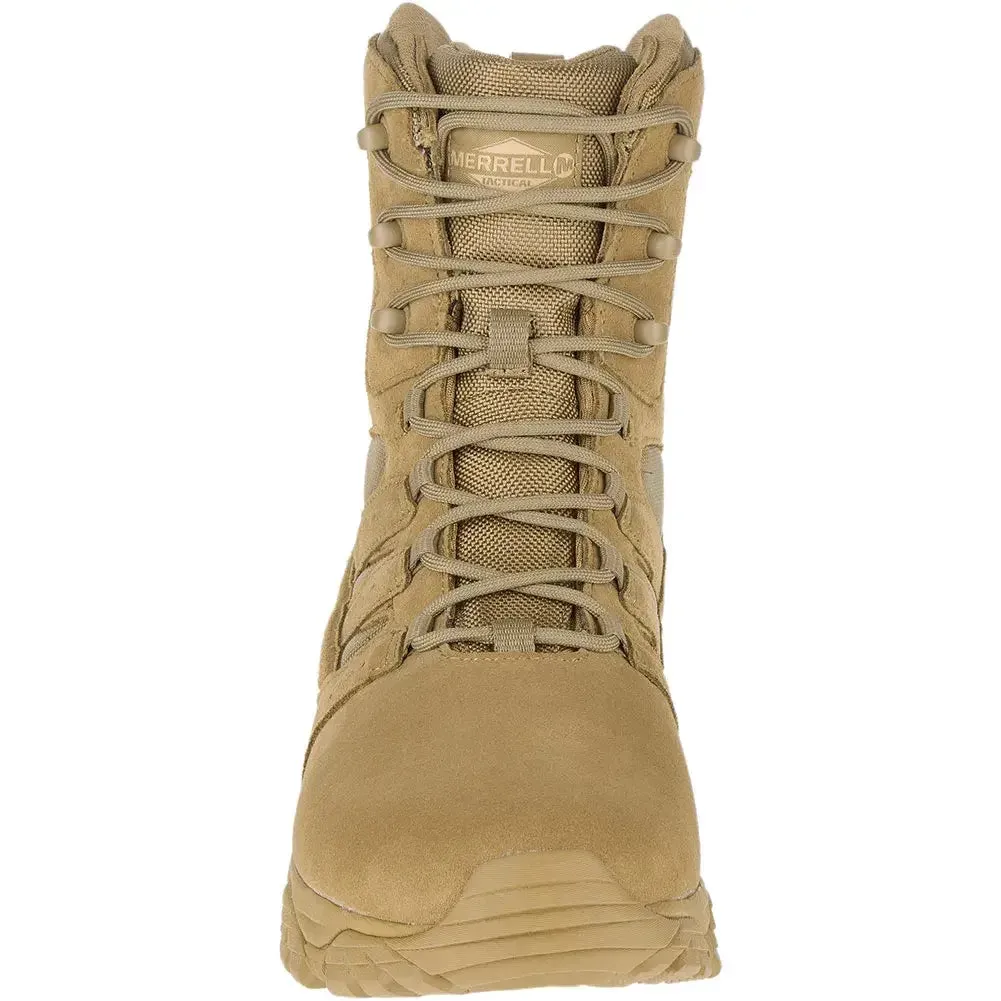 Moab 2 Defense Mens Tactical Work Boots in Coyote Color