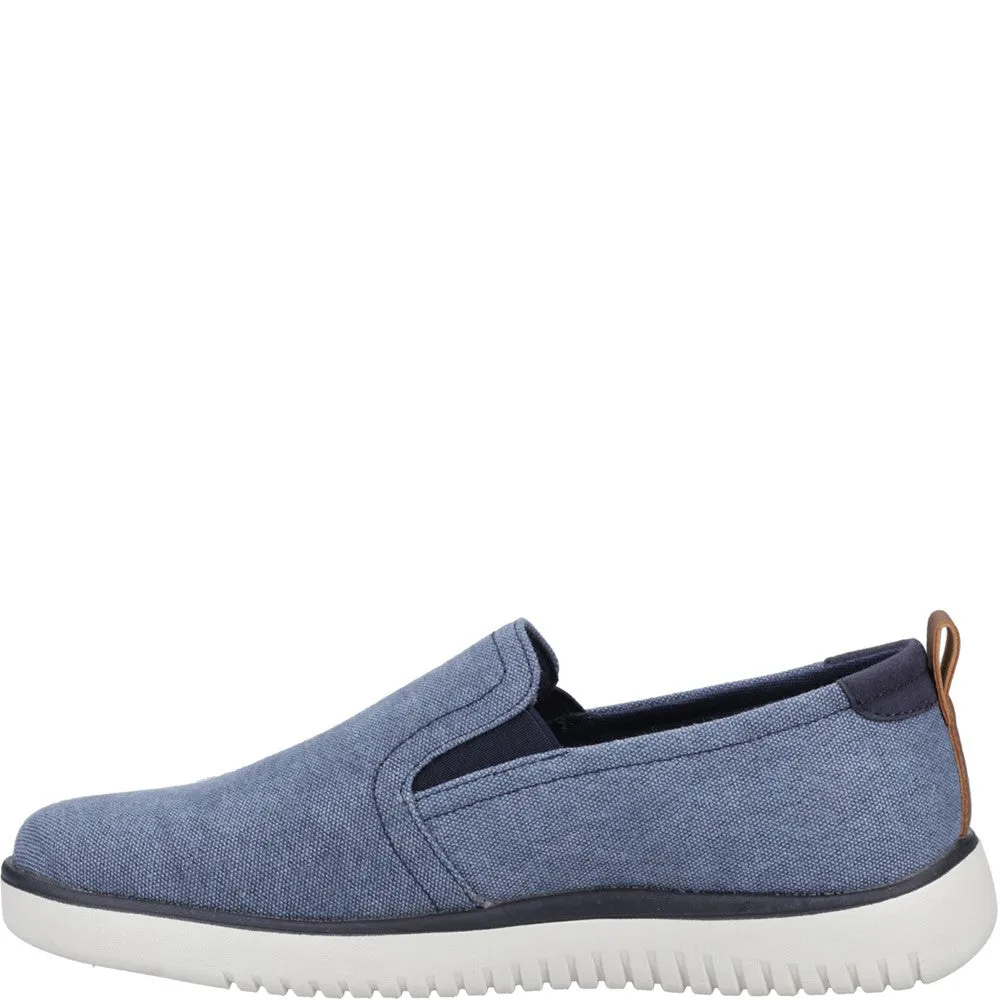 Navy Danny Slip-On Shoes