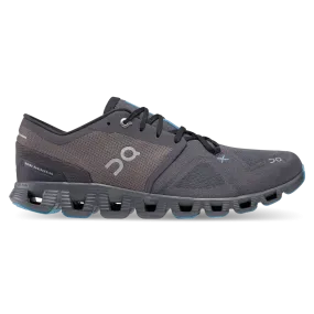 On Running Mens Cloud X 3 Sneakers in Eclipse/Magnet Color