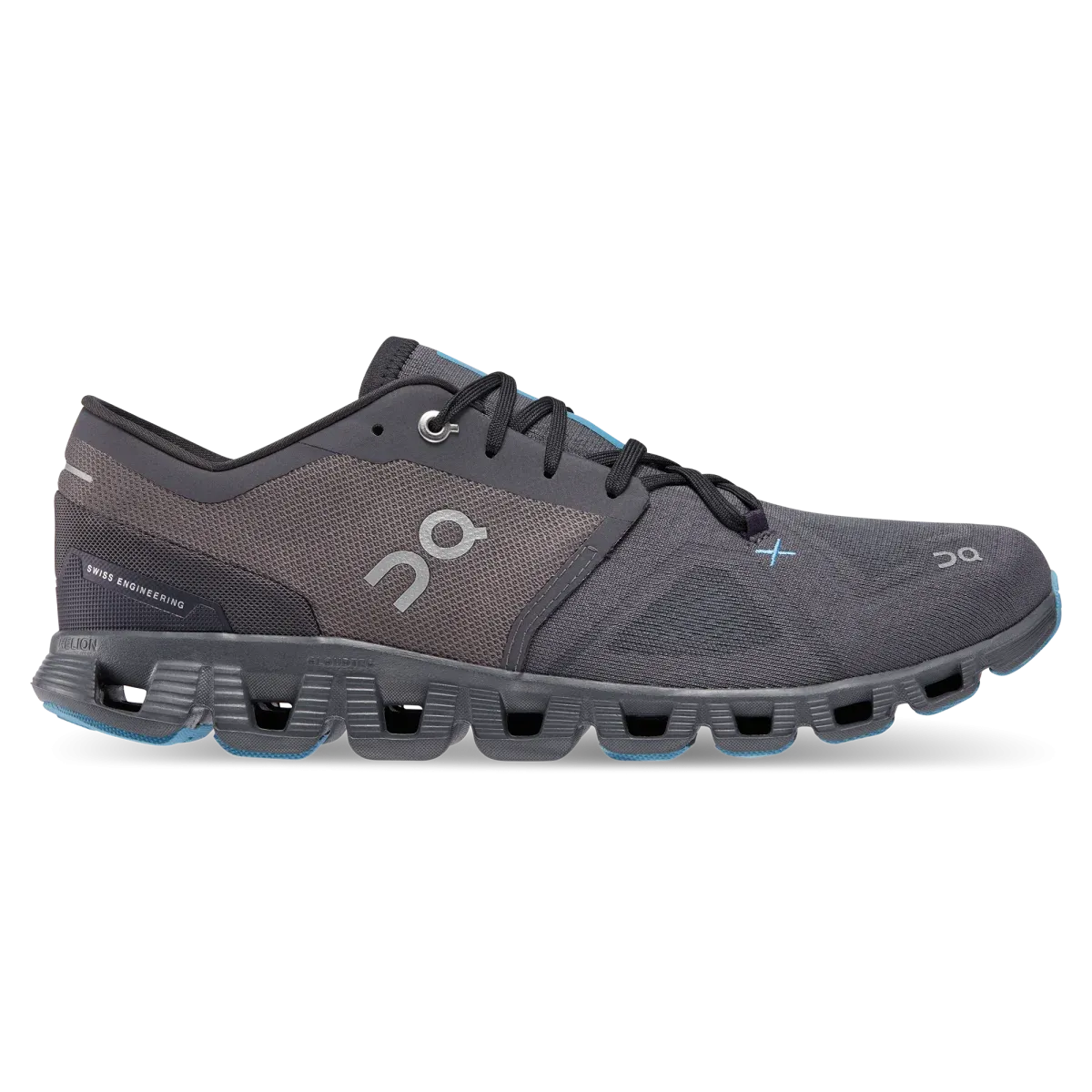 On Running Mens Cloud X 3 Sneakers in Eclipse/Magnet Color