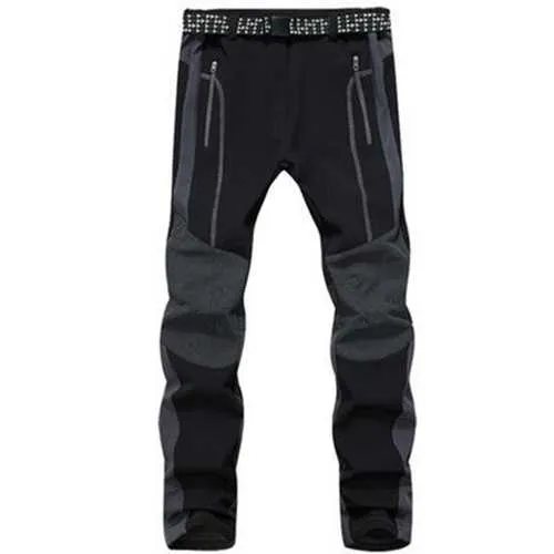 Outdoor Thick Warm Fleece Climbing Pants