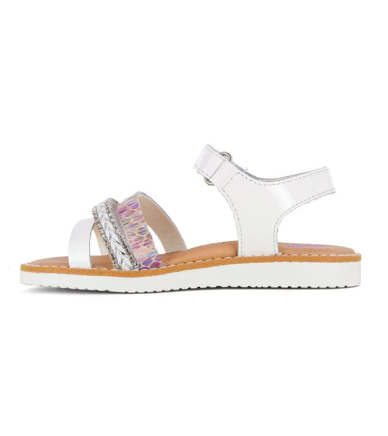 Pablosky Girls Dressy Sandal White - 408409