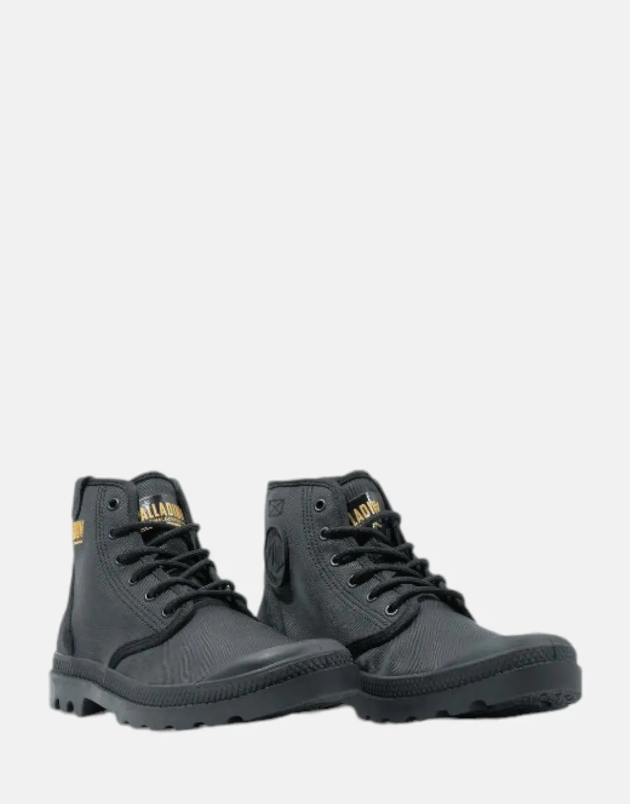 Palladium Pampa Hi Coated Black Boots