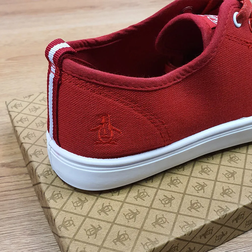 Penguin Canvas Sneakers - Red