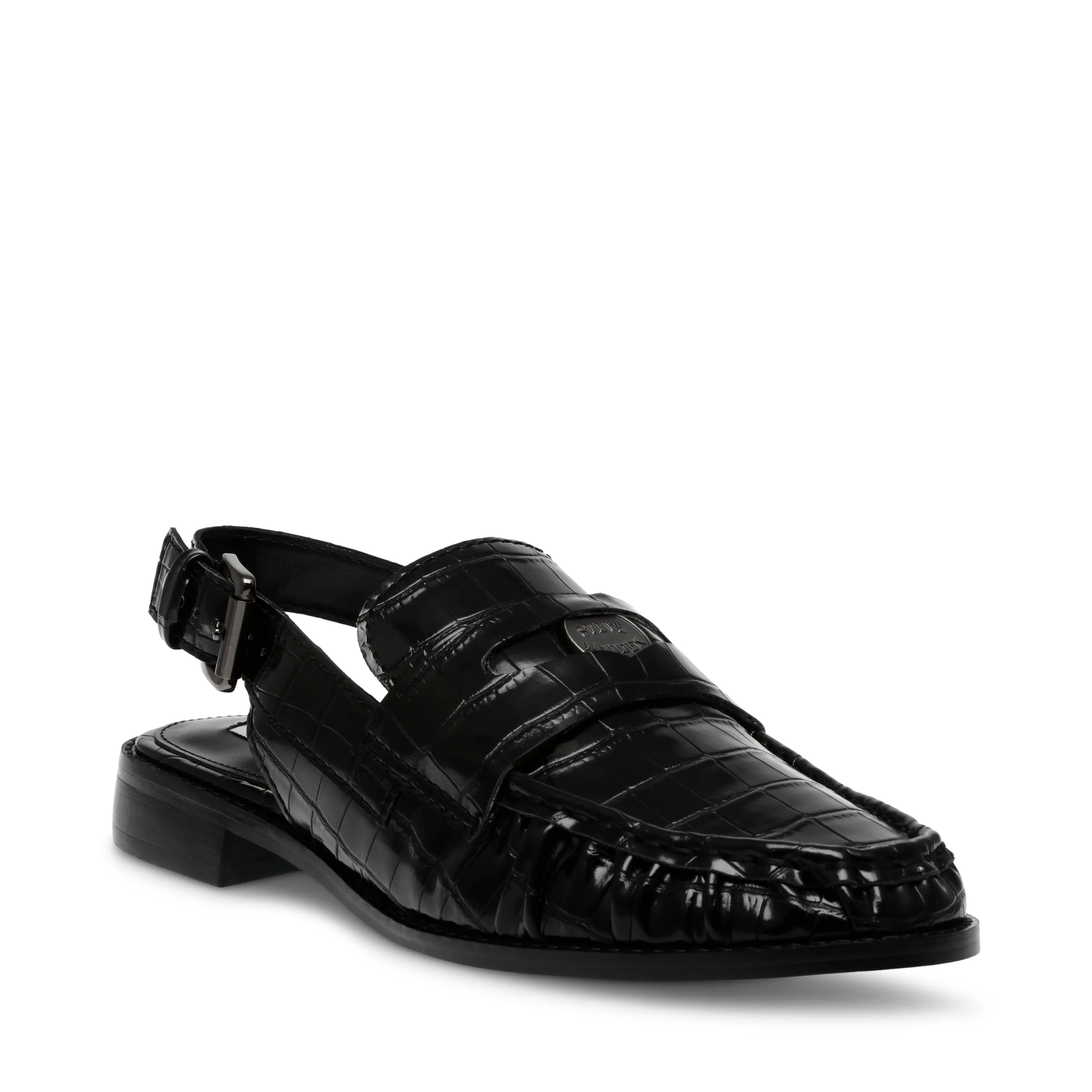 Ravine Slingbacks BLACK CROCO