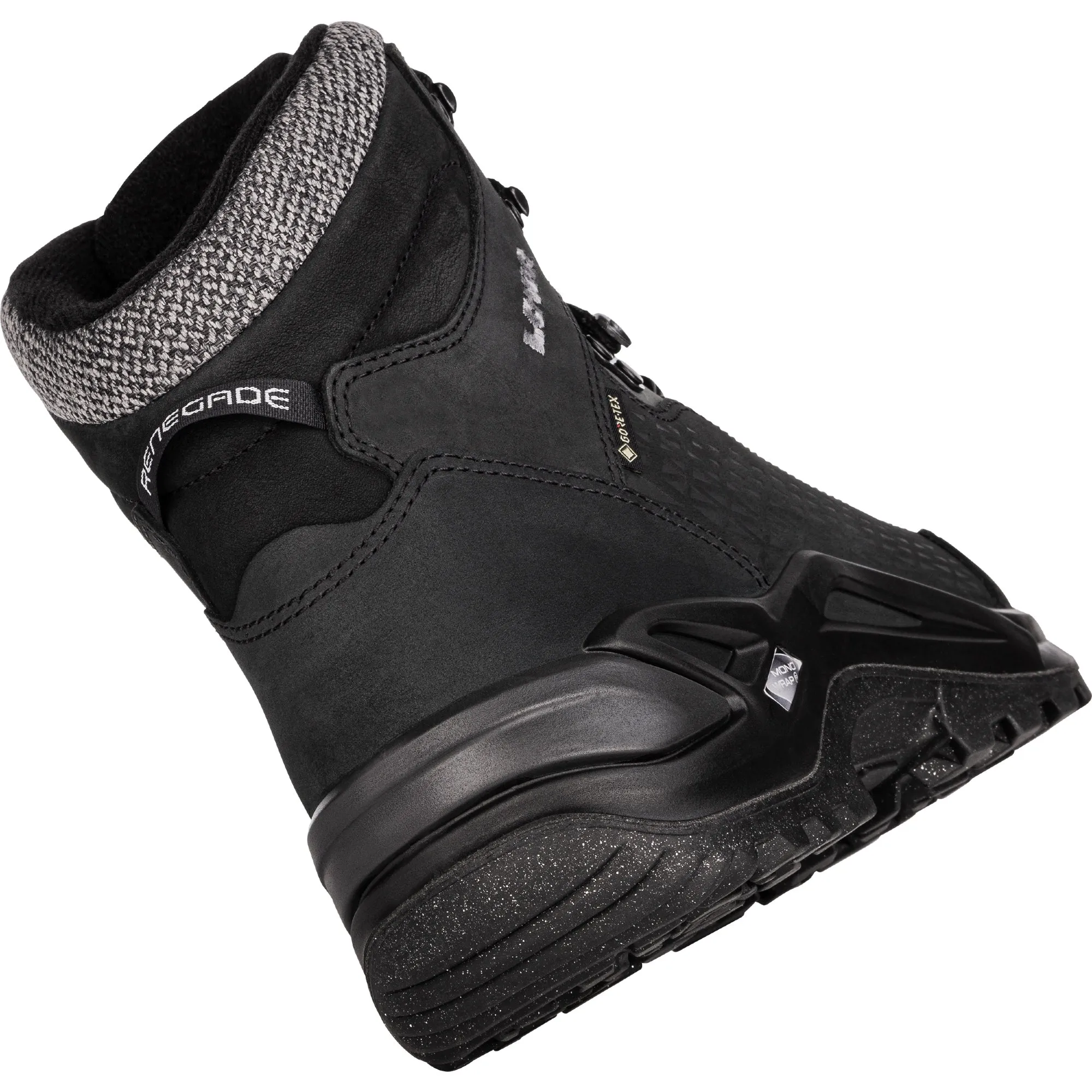 Mens Renegade Warm GTX Mid Waterproof Hiking Boots - Insulated & Durable Outdoor Footwear