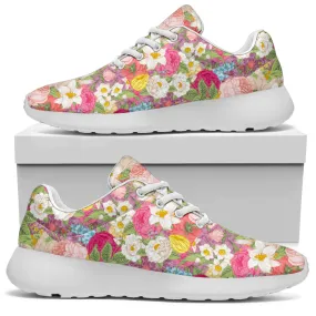 Springtime Flowers Sport Sneakers