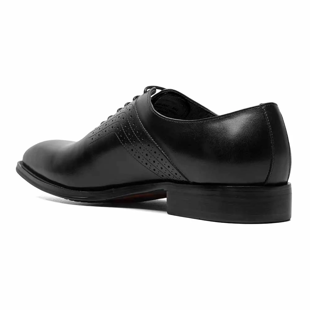 Stacy Adams Black HALLOWAY Plain Toe Oxford