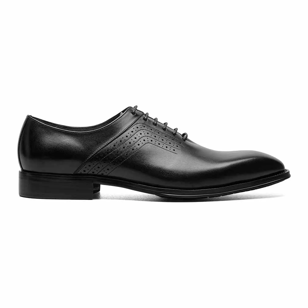 Stacy Adams Black HALLOWAY Plain Toe Oxford