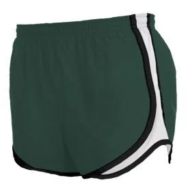 Staff Green Girl's Running Shorts