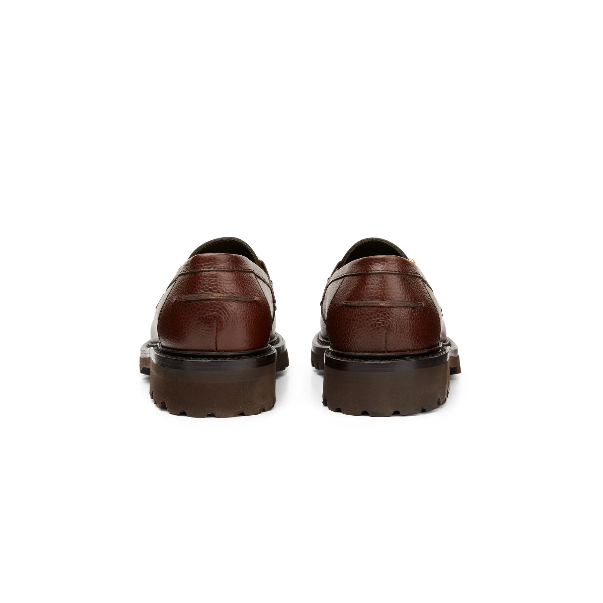 The Mason Horse Bit Loafer, Chocolate, Vibram 1757 Lug Sole