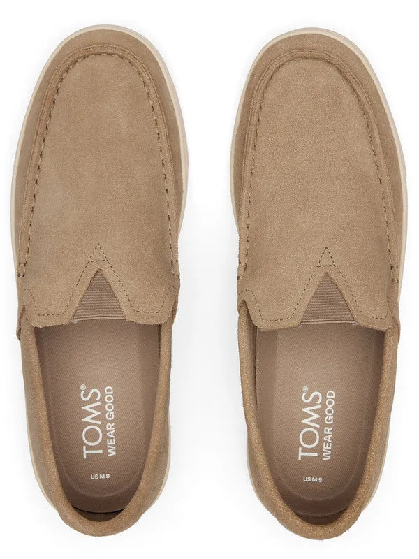 TRVL Lite Suede Taupe Loafers