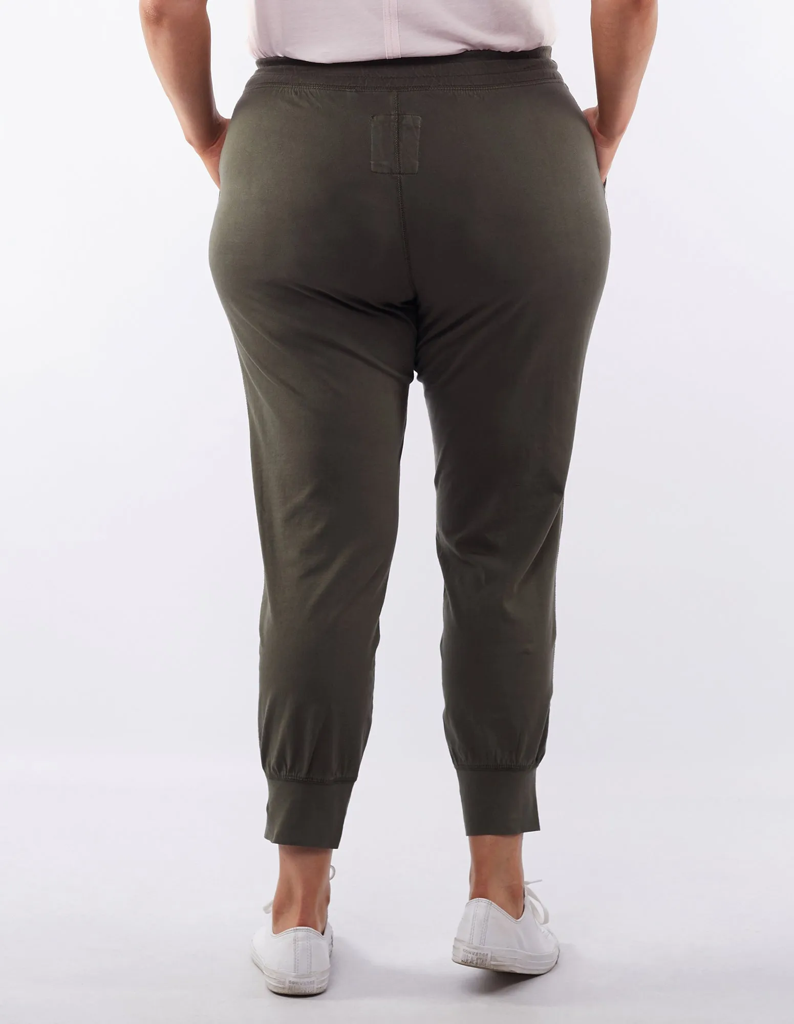 Wash Out Lounge Pant Dark Khaki