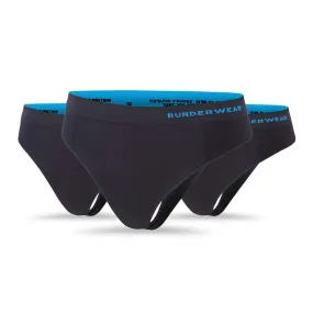 Women's Running Thong - Black (Multibuy x3)